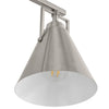 Home Decorators Collection 4000304-962 Lámpara de Tocador Insdale Níquel Cepillado