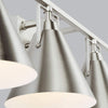 Home Decorators Collection 4000304-962 Lámpara de Tocador Insdale Níquel Cepillado