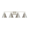 Home Decorators Collection 4000304-962 Lámpara de Tocador Insdale Níquel Cepillado