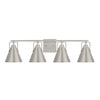 Home Decorators Collection 4000304-962 Lámpara de Tocador Insdale Níquel Cepillado