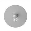 Hampton Bay KSF8903AX-01 12-3/8" Lámpara Colgante Foyer Cilindro Gris — imagen 1