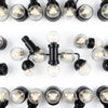 Hampton Bay WWL-015-M-MB 14" Lámpara de Pared Cilindro Exterior Negra Mate — imagen 3