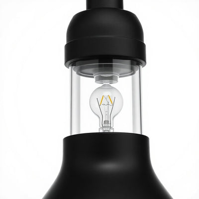 Hampton Bay HD7995A Lámpara Colgante LED Integrada Negra Mate 35W — imagen 1