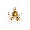 Hampton Bay V02502-3L-Brass Loveland 16.625" Lámpara de Tocador Latón 3 Luces — imagen 3