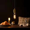 Hampton Bay V02502-3L-Brass Loveland 16.625" Lámpara de Tocador Latón 3 Luces — imagen 2
