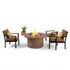 Home Decorators Collection ARK08100 Highview Terrace 5-Piece Fire Chat Set Firepit (Component 2) — imagen 2