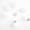 Hampton Bay HDP98944WH Lámpara Colgante Rattan Blanco 5 Luces — imagen 3