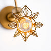 Hampton Bay LBZ8103AX-01/GD Lámpara Colgante Florabelle 3 Luces Oro Antiguo — imagen 1