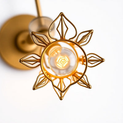 Hampton Bay LBZ8103AX-01/GD Lámpara Colgante Florabelle 3 Luces Oro Antiguo — imagen 1