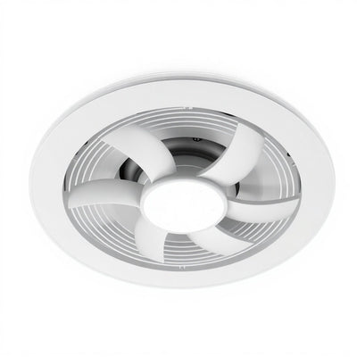 Home Decorators Collection 52111 52" Ventilador de Techo LED Everaine Blanco con Luz — imagen 1