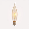 EcoSmart FG-04189 60-Watt Equivalent B11 Dimmable E12 Candelabra Flame Bent Tip Clear Glass LED Vintage Edison Light Bulb Daylight(3-Pack) (1006265438) — imagen 1