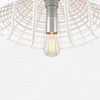 Hampton Bay HDP98944WH Lámpara Colgante Rattan Blanco 5 Luces — imagen 1