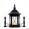 Home Decorators Collection HDP99225 10" Candelabro Exterior Negro 4 Luces — imagen 1