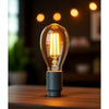 Hampton Bay HDP99180GRN 18" Lámpara de Tocador Kelford Gris 2 Luces — imagen 2