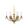 Home Decorators Collection 1004HDCGLDI 24" Candelabro Orb Galvanizado Keowee — imagen 1