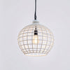 Hampton Bay HD5887A5 Lámpara Colgante Rattan Blanco — imagen 1