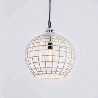 Hampton Bay HD5887A5 Lámpara Colgante Rattan Blanco — imagen 1
