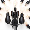 Home Decorators Collection 4000202-05 Lámpara de Tocador Westbrook 2 Luces Negro Mate — imagen 3
