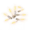EcoSmart FG-04189 60-Watt Equivalent B11 Dimmable E12 Candelabra Flame Bent Tip Clear Glass LED Vintage Edison Light Bulb Daylight(3-Pack) (1006265438) — imagen 3