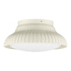 Home Decorators Collection HD8012A1 12.13" Lámpara de Techo Crema Brillante con Pantalla Opal | MiOfertas