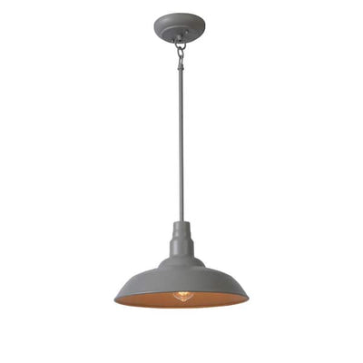 Home Decorators Collection HDP99215GRN 14" Lámpara Colgante Exterior Gris Sombra | MiOfertas