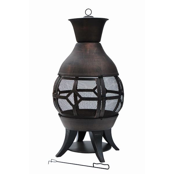 Lokia 20" Cast Iron Chimenea