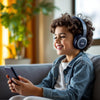JLab IFCHBSTUDIORGRYPRPL4 JBuddies Studio On-Ear Bluetooth Kids Headphones - Graphite / Purple | MiOfertas