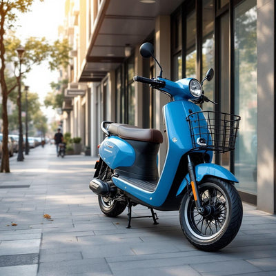 SUPERMACH SM70BL 500w Electric Bike - Blue — Patinetes | miofertas.com.mx