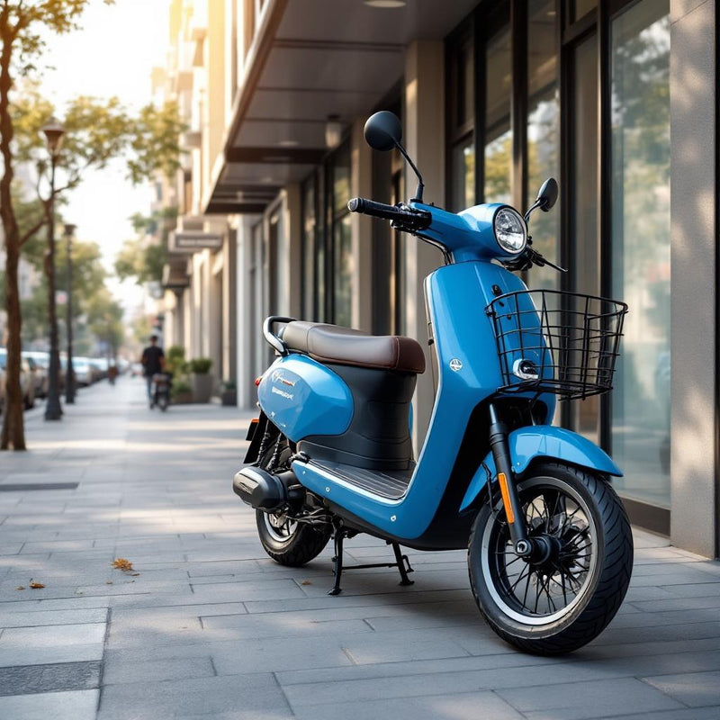 SUPERMACH SM70BL 500w Electric Bike - Blue — Patinetes | miofertas.com.mx