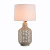 Palmdale 29 in. Gray Outdoor/Indoor Table Lamp- 1008380669 | HDP06663NAT | MiOfertas