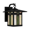 Home Decorators Collection HD0547A 9.13" Farol de Pared Exterior Tiffany Negro Mate | MiOfertas