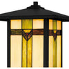Home Decorators Collection HD0547D Lámpara Poste Exterior Negra Resistente | MiOfertas