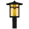 Home Decorators Collection HD0547D Lámpara Poste Exterior Negra Resistente | MiOfertas