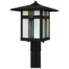 Home Decorators Collection HD0547D Lámpara Poste Exterior Negra Resistente | MiOfertas