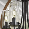 Home Decorators Collection 28250 Lámpara Colgante Exterior Ellena 5 Luces Negro Mate | MiOfertas