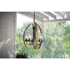 Home Decorators Collection 28250 Lámpara Colgante Exterior Ellena 5 Luces Negro Mate | MiOfertas