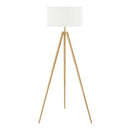 Drakewood 60.5 in. Natural Wood Tripod Floor Lamp- 1008718402
