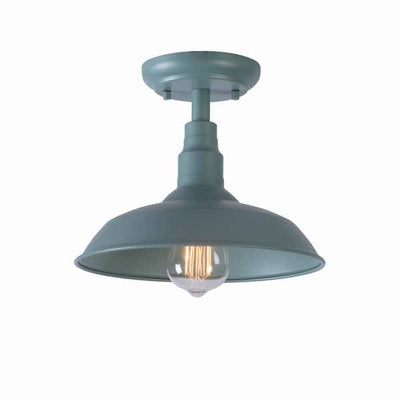 Home Decorators Collection HDP99195TEAL 10" Lámpara Semi-Empotrada Teal | MiOfertas