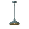 Home Decorators Collection HDP99215TEAL 14" Mini Lámpara Colgante Exterior Teal | MiOfertas