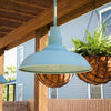 Home Decorators Collection HDP99215TEAL 14" Mini Lámpara Colgante Exterior Teal | MiOfertas