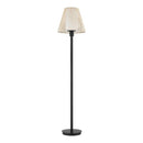 Aspenwood 61.5 in. White and Black Outdoor/Indoor Floor Lamp- 1008380798